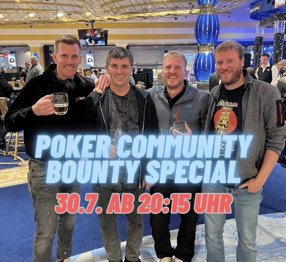 Community Poker Bounty Special – Schnapp dir die Bounties von Andi und Tobi
